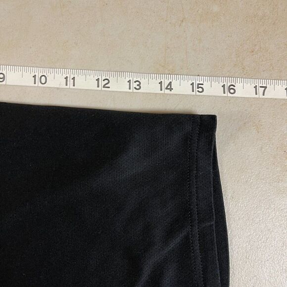 Athletic Works Black Stripe Crop Work Out Pants Small 4/6 - Picture 7 of 7